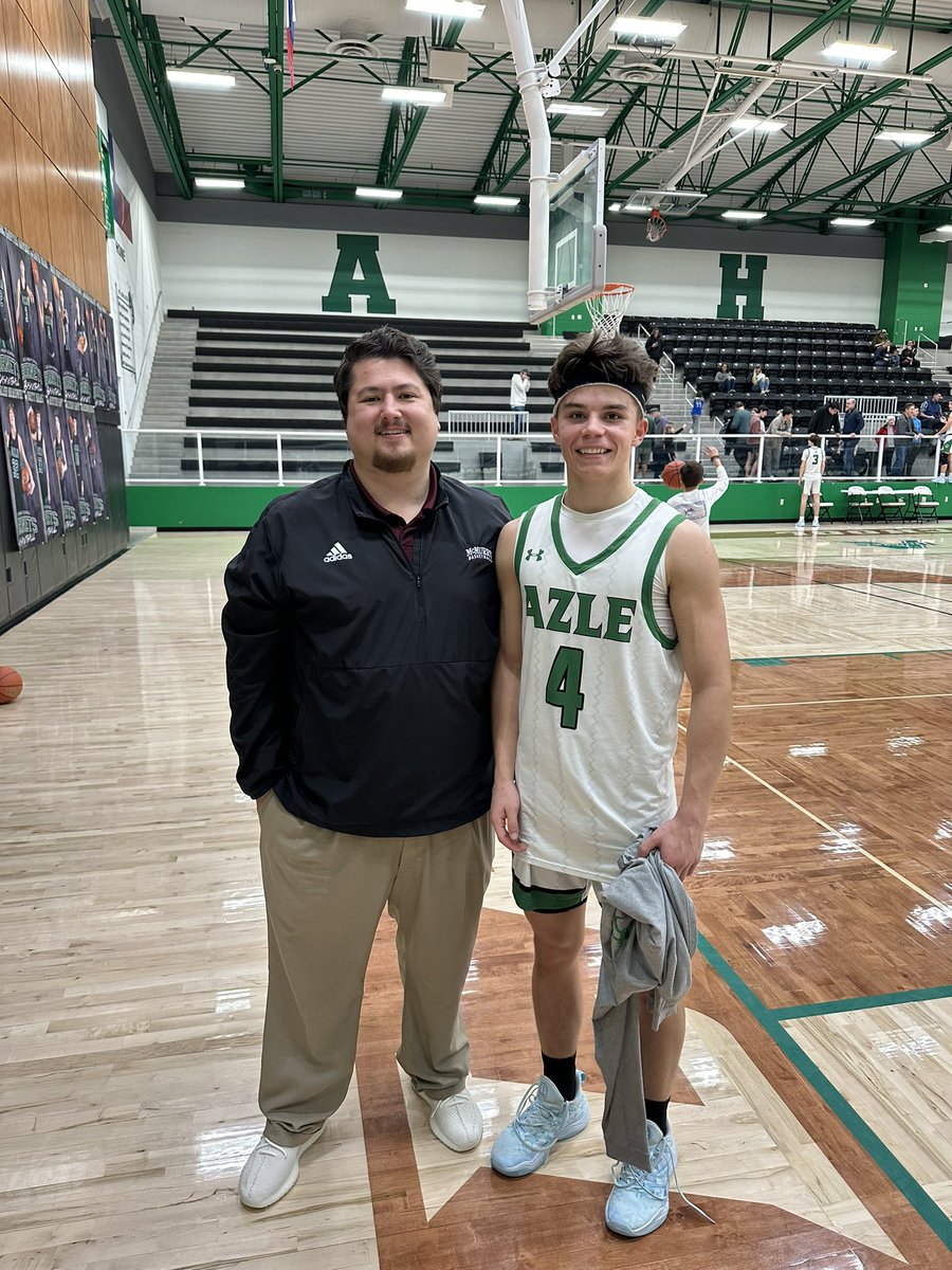 Gavin Dean (@gavindean2023) on Twitter photo Beyond blessed to receive a offer from <a href="/McMurry_MBB/">McMurry Men's Basketball</a> Thank you <a href="/tysonscott3/">Tyson James Scott</a> and <a href="/ZPickelman/">Zach Pickelman</a> for the opportunity! #gowarhawks <a href="/Gosset41/">Brian Gosset</a> <a href="/Azle_hoops/">Hornet Hoops</a> <a href="/azleisd/">Azle ISD</a> <a href="/azleathletics/">azleathletics</a> <a href="/TheAzleNews/">Azle News</a> <a href="/hoopinsider/">Hoopinsider</a> Beyond blessed to receive a offer from <a href="/McMurry_MBB/">McMurry Men's Basketball</a> Thank you <a href="/tysonscott3/">Tyson James Scott</a> and <a href="/ZPickelman/">Zach Pickelman</a> for the opportunity! #gowarhawks <a href="/Gosset41/">Brian Gosset</a> <a href="/Azle_hoops/">Hornet Hoops</a> <a href="/azleisd/">Azle ISD</a> <a href="/azleathletics/">azleathletics</a> <a href="/TheAzleNews/">Azle News</a> <a href="/hoopinsider/">Hoopinsider</a>