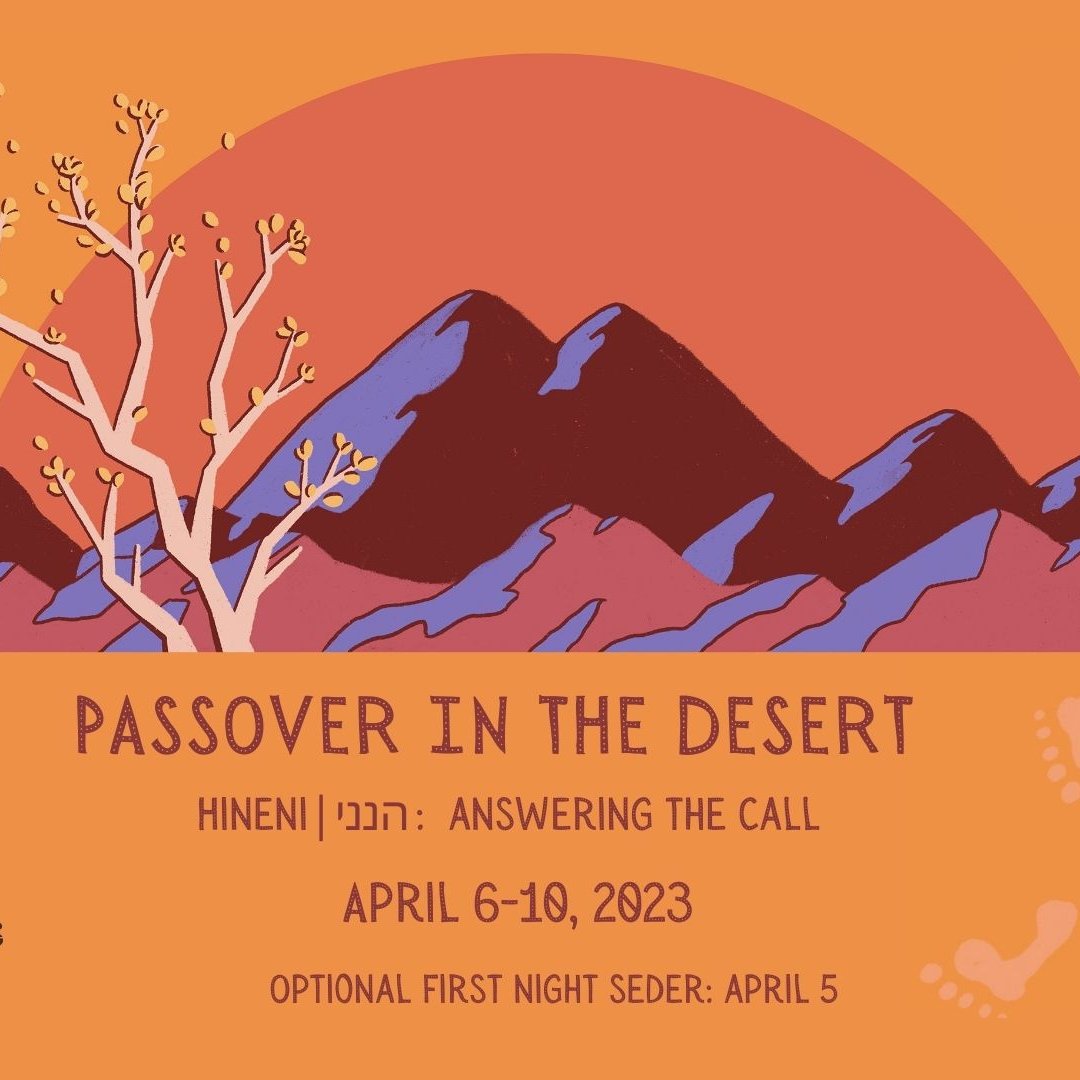 Are you ready for Passover in the Desert 2023?! Join us for ritual and learning, music, yoga, crafts, storytelling, hikes, a 5-day sacred fire, and ecstatic Shabbat ritual.

Get your early bird tickets (20% savings) now!

wildernesstorah.org/festivals/pass…