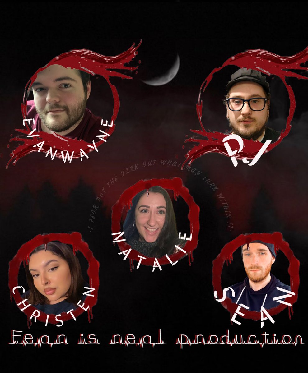 The official production team for Season 9! Join us this season for some spooky fun 🥰