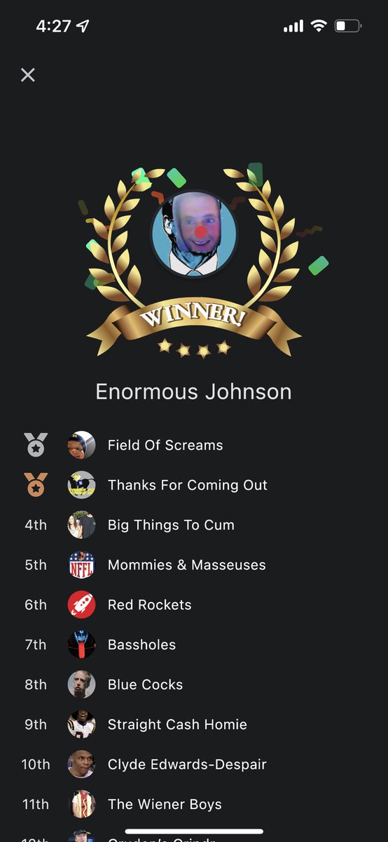 En0rmousJohnson's tweet photo. And with that our team has finally achieved what we have been working so hard for these past 2 seasons in the @NFFL__ . I would firstly like to thank each and every member of our team for their hard work and dedication this entire season, even those five of you on IR https://t.co/7TiE55KWbX