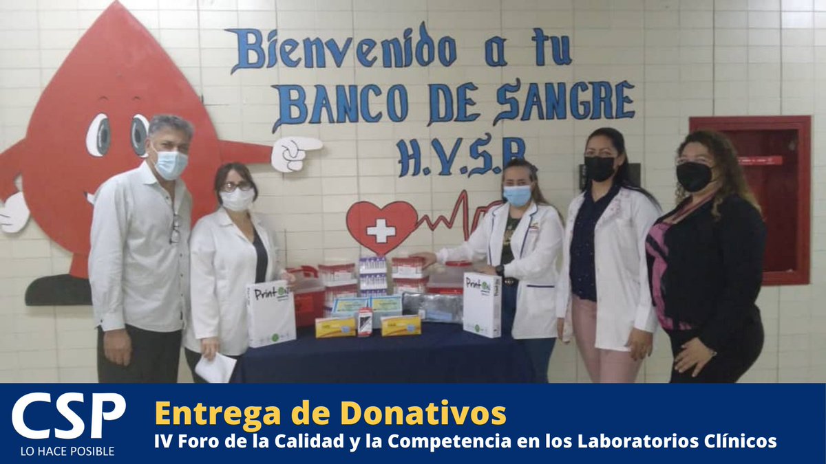 csplohaceposibl's tweet photo. Nos encanta servir con propósito 🥰 y ayudar a las instituciones públicas del sector sanitario venezolano 💉🧑🏻🔬👩🏻🔬🇻🇪 En este nuevo año, continuaremos promoviendo la cultura de la calidad con más eventos y servicios especialmente diseñados para ti 🤗🚀
#CSP2023
#FelizAño
#IVForo https://t.co/Zxdgys6079