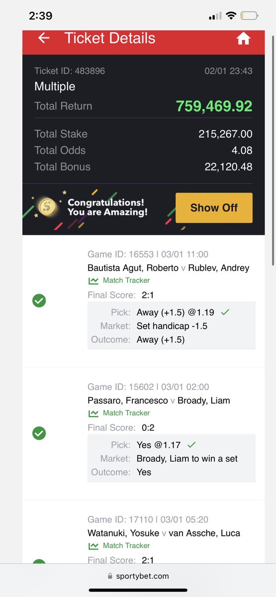 Mrbankstips's tweet photo. 4 odds Rollover day 2 won 🍏🍏🍏

Congrats 

Who’s ready for day 3 ? 

Join us https://t.co/lH8NAaxvg8

Share your green slips &amp; RT https://t.co/uM7XtXdKzA
