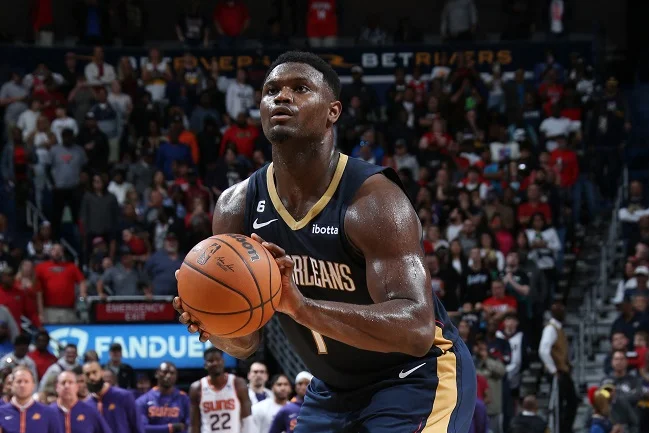 NBAdoPovo's tweet photo. URGENTE

Zion Williamson vai ficar FORA das quadras por VÁRIAS SEMANAS devido a um estiramento no posterior da coxa https://t.co/AmQEZmVSjo