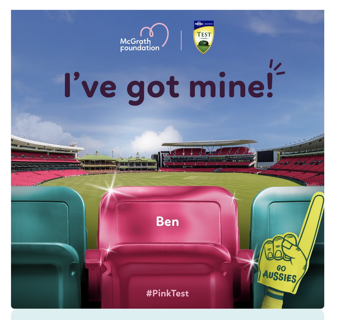 aussieben1980's tweet image. Watching cricket- might do it all day.