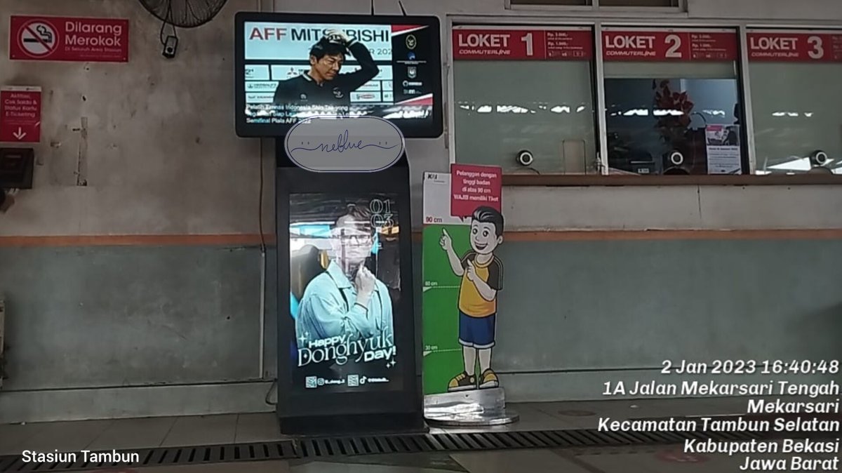 neblue_project's tweet photo. #NeblueProject

Donghyuk LED Ads - #Donghyuk #iKON 🥳🥰
[by Elysian DKing]

📍93 Stasiun 
<Stasiun Kemayoran dan Stasiun Tambun>

.
.
Photos © Neblue Team

#birthdayads
#kpopads https://t.co/0r8AaB9J5G