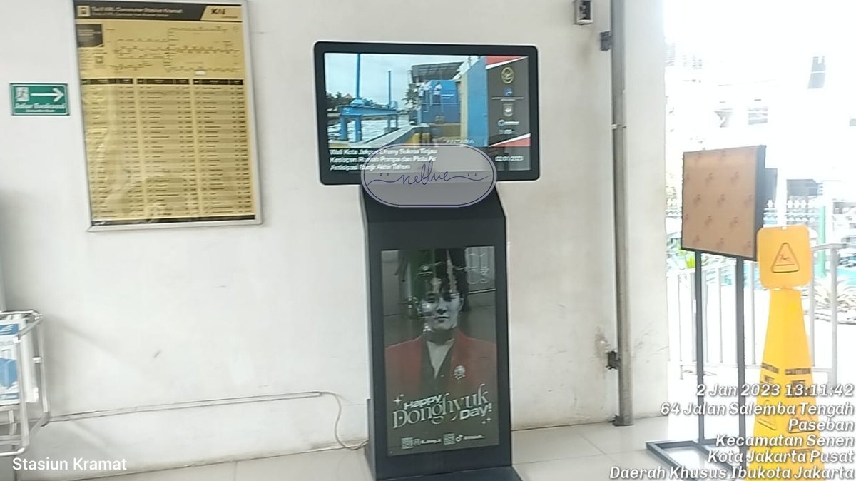 neblue_project's tweet photo. #NeblueProject

Donghyuk LED Ads - #Donghyuk #iKON 🥳🥰
[by Elysian DKing]

📍93 Stasiun 
<Stasiun Kramat dan Stasiun Pondok Jati>

.
.
Photos © Neblue Team

#birthdayads
#kpopads https://t.co/qVfSgvMTtE
