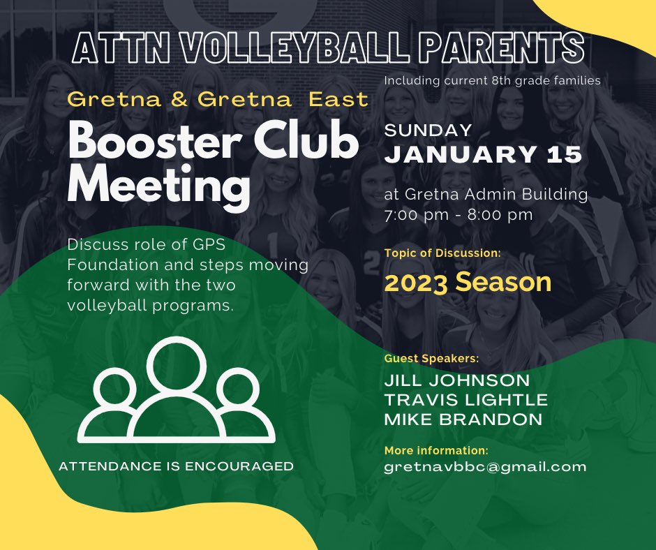 Gretna High School VB Booster Club tweet media