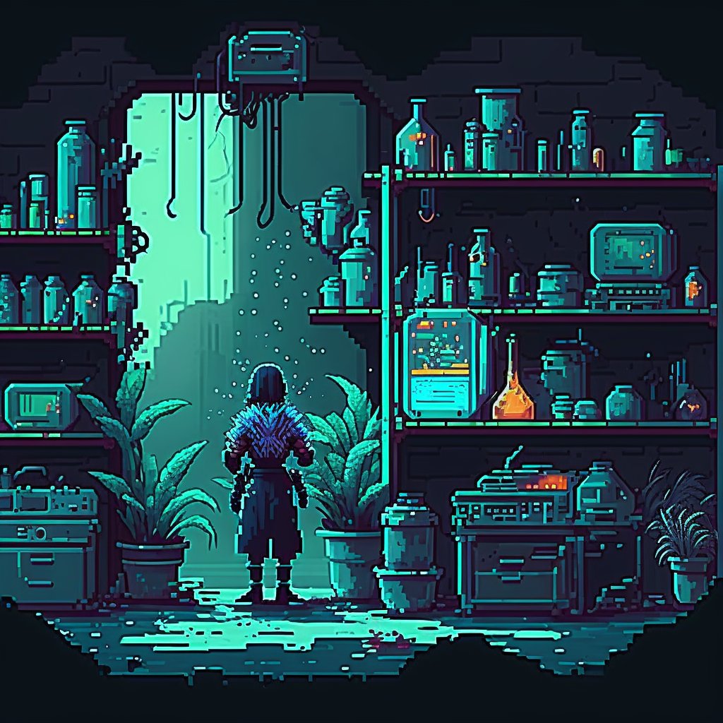 //Start:

I can't believe what I'm seeing. One of the test tubes has been smashed open and the test subject has escaped. Where did it go? And what else is lurking in this underground lab?

//End:

We are minting in 24H.
Send your ETH address &amp; RT