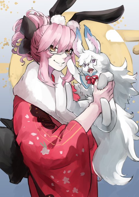 遅くなってしまいましたが正月イラスト!
うさぎ年なのでバニーコヤン🐇
2023年もよろしくお願いします!

#fgo 
#正月 