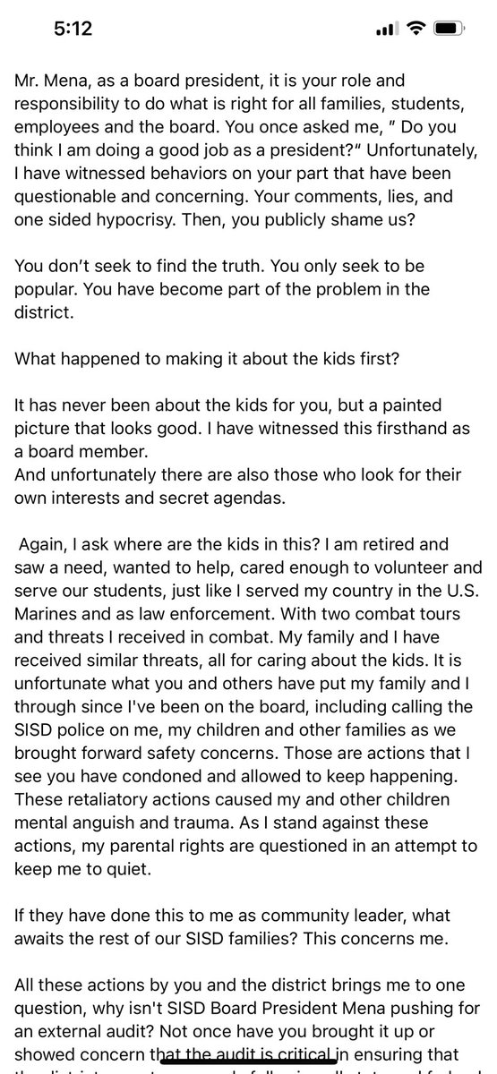 Pablo Barrera SISD TRUSTEE #5 tweet media