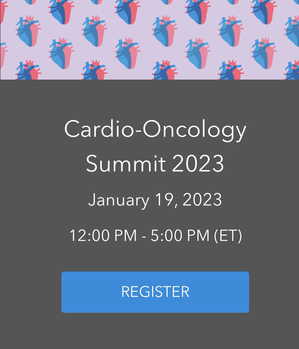 NirUrielMD's tweet photo. Excited for the second @nyphospital Cardio-Oncology summit taking place on January 19th from 12-5 PM

Highlights: experts panelists discussing  management of cancer-related cordiotoxicity + adv HF management in cancer survivors

FREE registration + Agenda: https://t.co/ORiKKKJRaA https://t.co/7YMaPNjroJ
