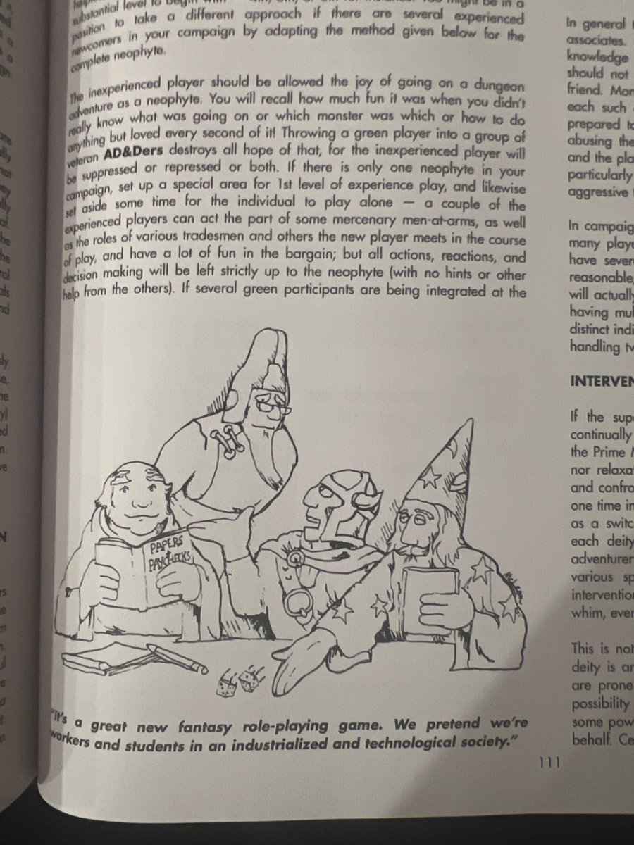 Anyone down for a good ol’ game of Papers and Paychecks?

From the 1st Edition AD&amp;D DMG. So good.