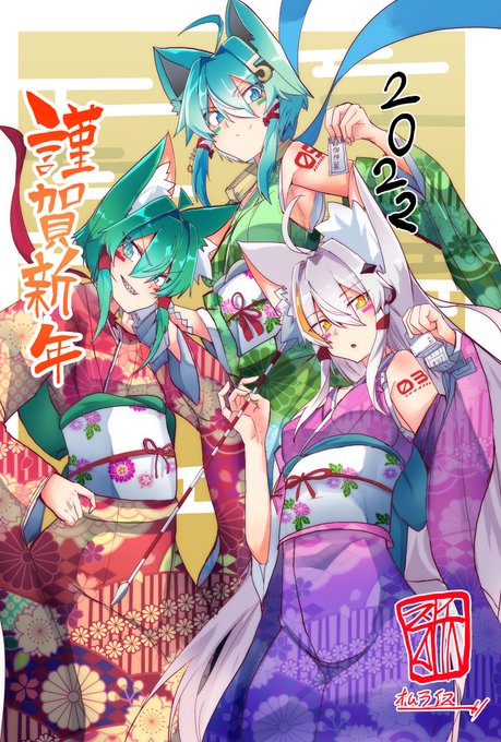 2022まとめ #オリジナル #うちの子 #おっぱい #アンドロイド #メカ耳 #犬耳 #猫耳  