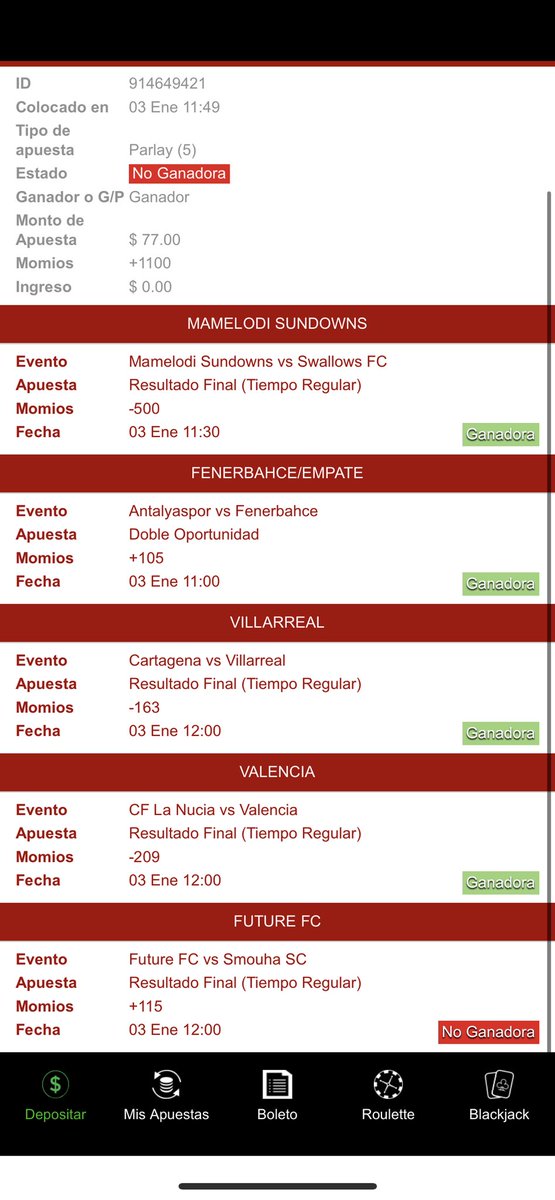 mecos_picks's tweet photo. Amigos

Se nos quedaron los Picks que regalamos en el grupo de prueba x un resultado, Vamos bien y mañana se vienen los ✅

Más tarde publicaré algunas ganadoras para mañana, hay que dar RT para llegar al pueblo bueno

@BetoAzamar @melo_hdz @dfacundo1 @Shafiro2 @victor_medellin https://t.co/P7o1tIpjbc