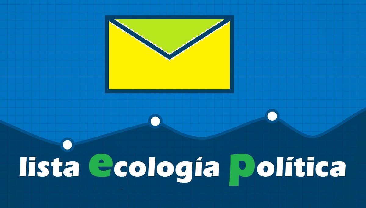 Poniendo la casa en orden: actualizada lista de publicaciones y otras novedades enviada a la lista Ecología Política. 
Para revisar la lista reciente y recibir las próximas actualizaciones, registrarse desde GoogleGroups en:
groups.google.com/g/ecologia-pol…