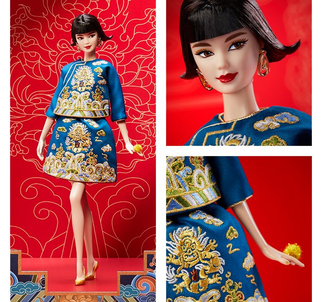 Can I just say I'm EXTREMELY impressed with this? 

You NEVER see Chinese culture reflected like this in American merchandise. I feel so proud of my heritage.

(She looks like my mom when my mom was younger 🥹❤️ My mom is very beautiful. Me? No.) 