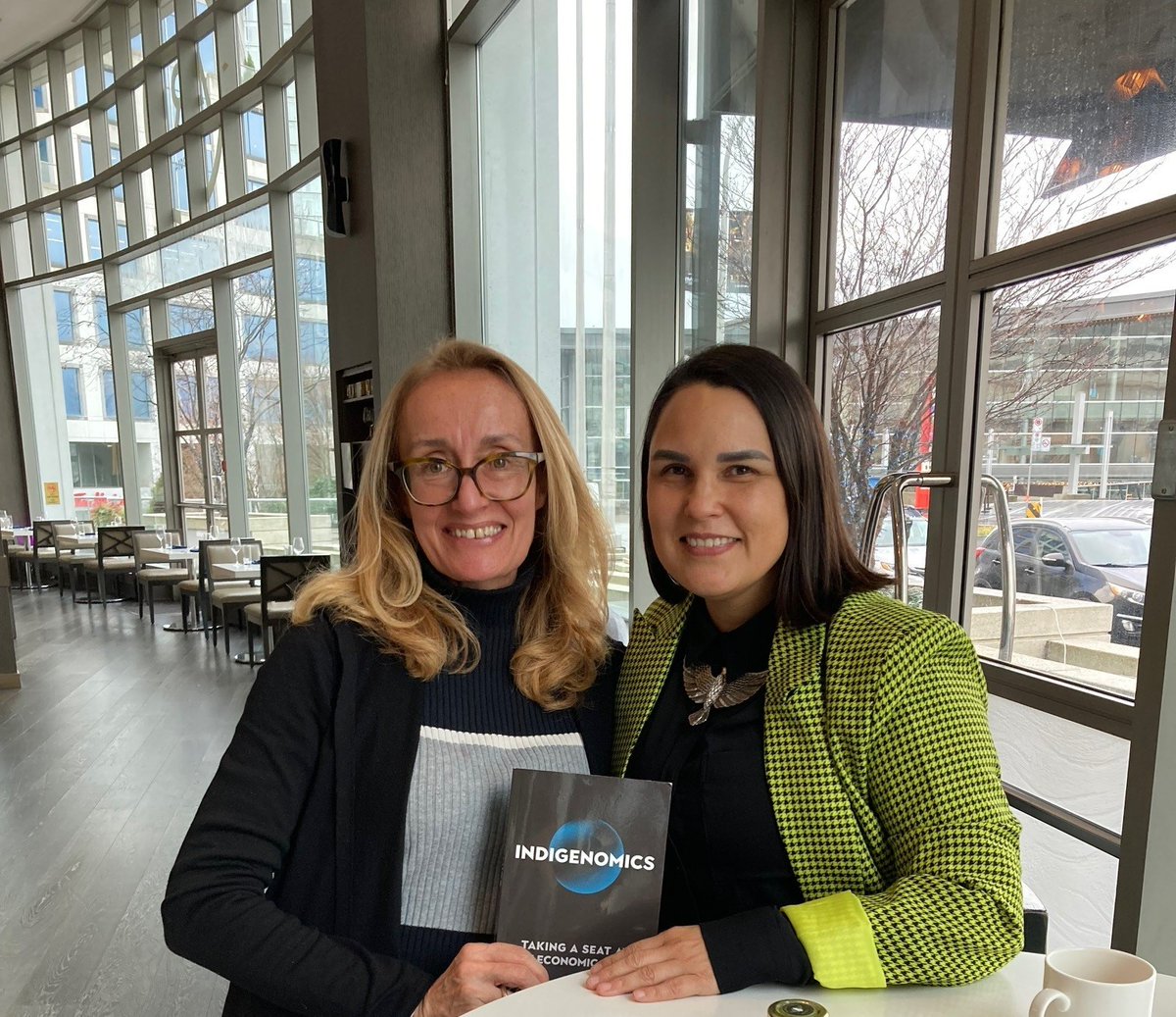 @Hesquiaht and I met in Vancouver to discuss OECD's new work programme on trade and Indigenous Peoples and potential for future collaboration. Some good groundwork has been laid by Carol Anne and others but much remains to be done! #indigenomics