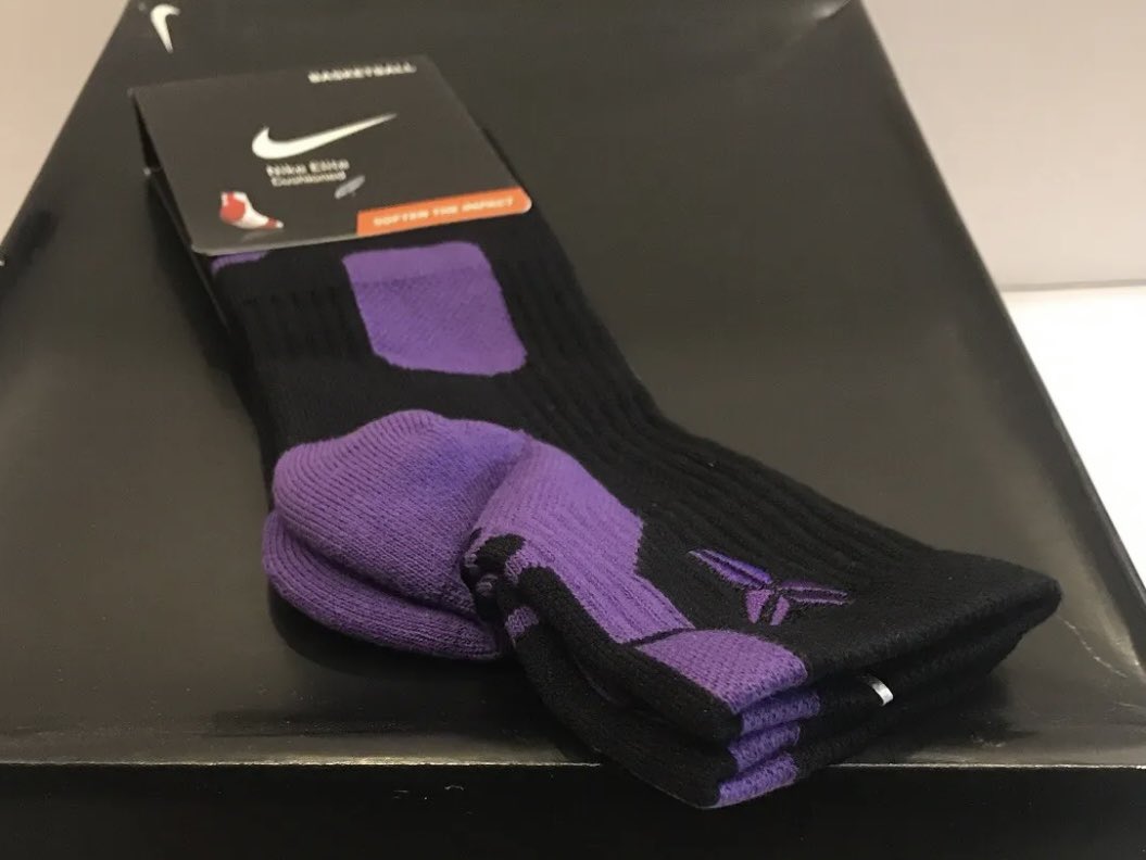 JohnBahmer34's tweet photo. @nikestore @nikebasketball Whenever you start releasing Kobe’s again, PLEASE start making more of the socks too. https://t.co/qHz3C0dlrc