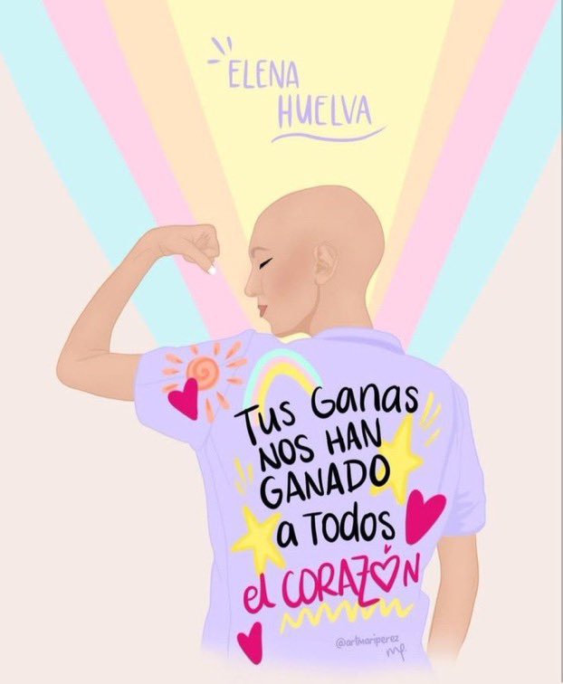 daavidmorenno's tweet photo. Hasta siempre @elenahuelva02. Has sido un ejemplo de superación y de fuerza. Un abrazo y todo mi ánimo para @Emihupa y familiares ❤️

#MisGanasGanan https://t.co/4o4DaHnBsp