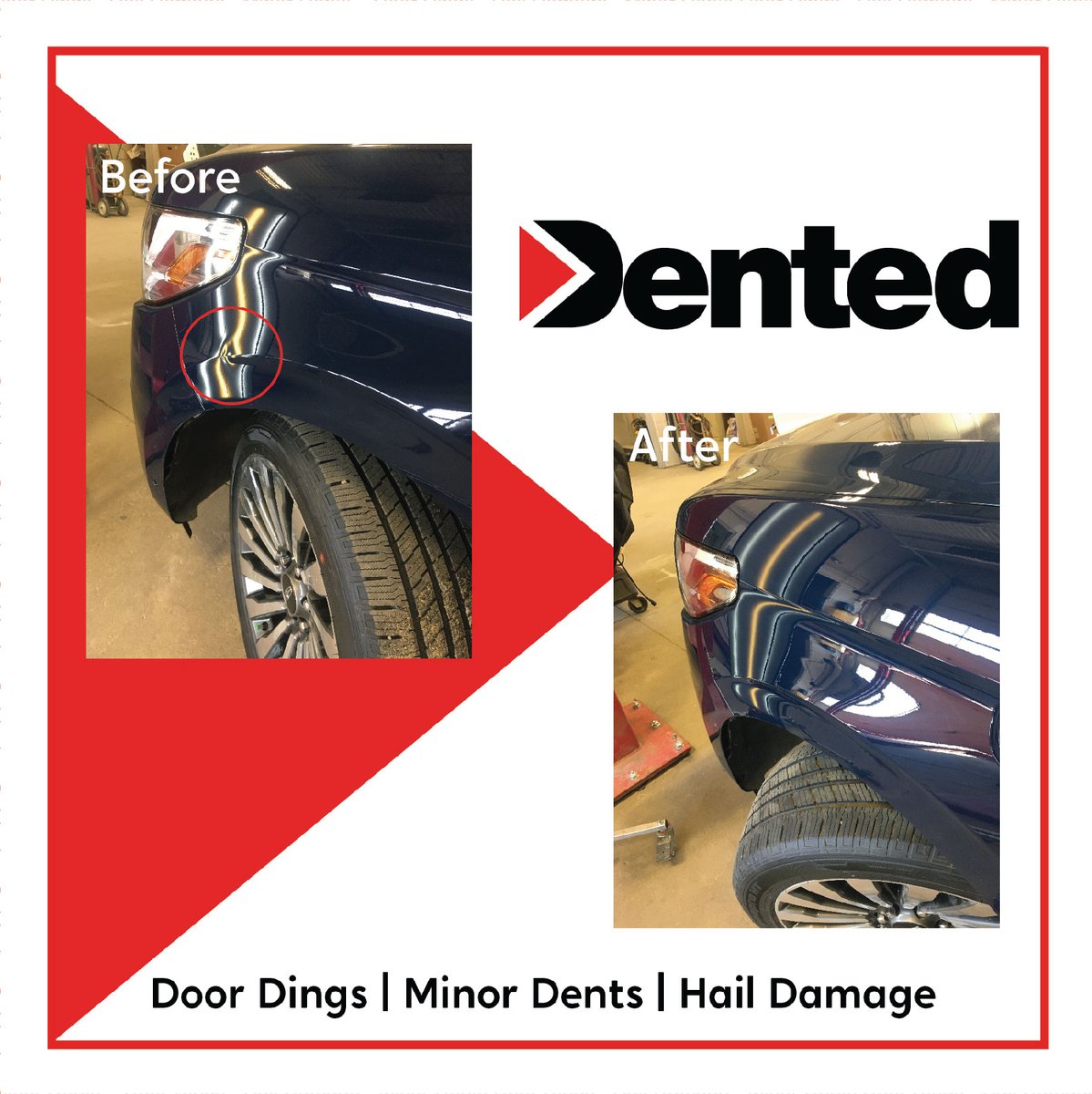 Dented_ca's tweet image. We may specialize in hail repair, but hard-to-fix dents are our passion. 

Learn more about the paintless dent repair process and all skill with no fill (or paint) auto repair solutions.

#DomesticCars #FixMyCar #EuropeanAutoRepair #CarRestoration #DentRepair