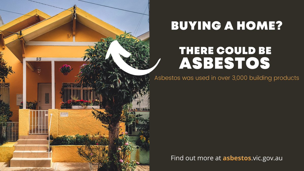 LVasbestos's tweet photo. So, you have found the perfect home and with a bit of DIY, it will be the envy of the neighbours.
If it was built before 1990 it is likely to contain asbestos. 
Before you grab the tools get an asbestos check and protect yourself from cancer-causing asbestos fibres. https://t.co/RJ2EviTmrb