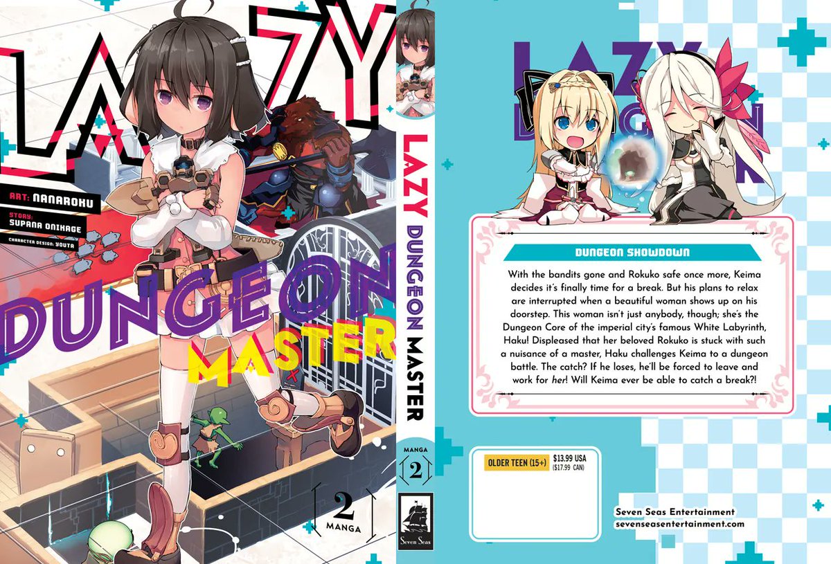 Seven Seas Entertainment on Twitter: "LAZY DUNGEON MASTER (MANGA) Vol