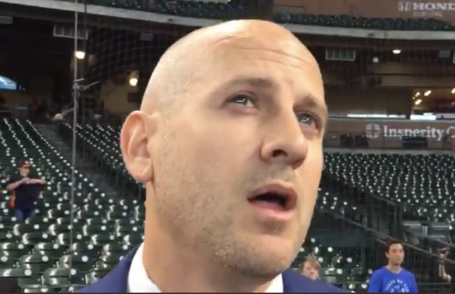 The World Champ Houston Astros’ Scouting Director is UNM Lobo Alum Kris Gross.
Good job Kris.  Go Lobos!