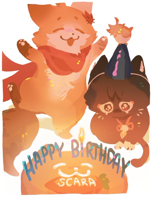 happy birthday, scarameow! #scaramouche #wanderer 
