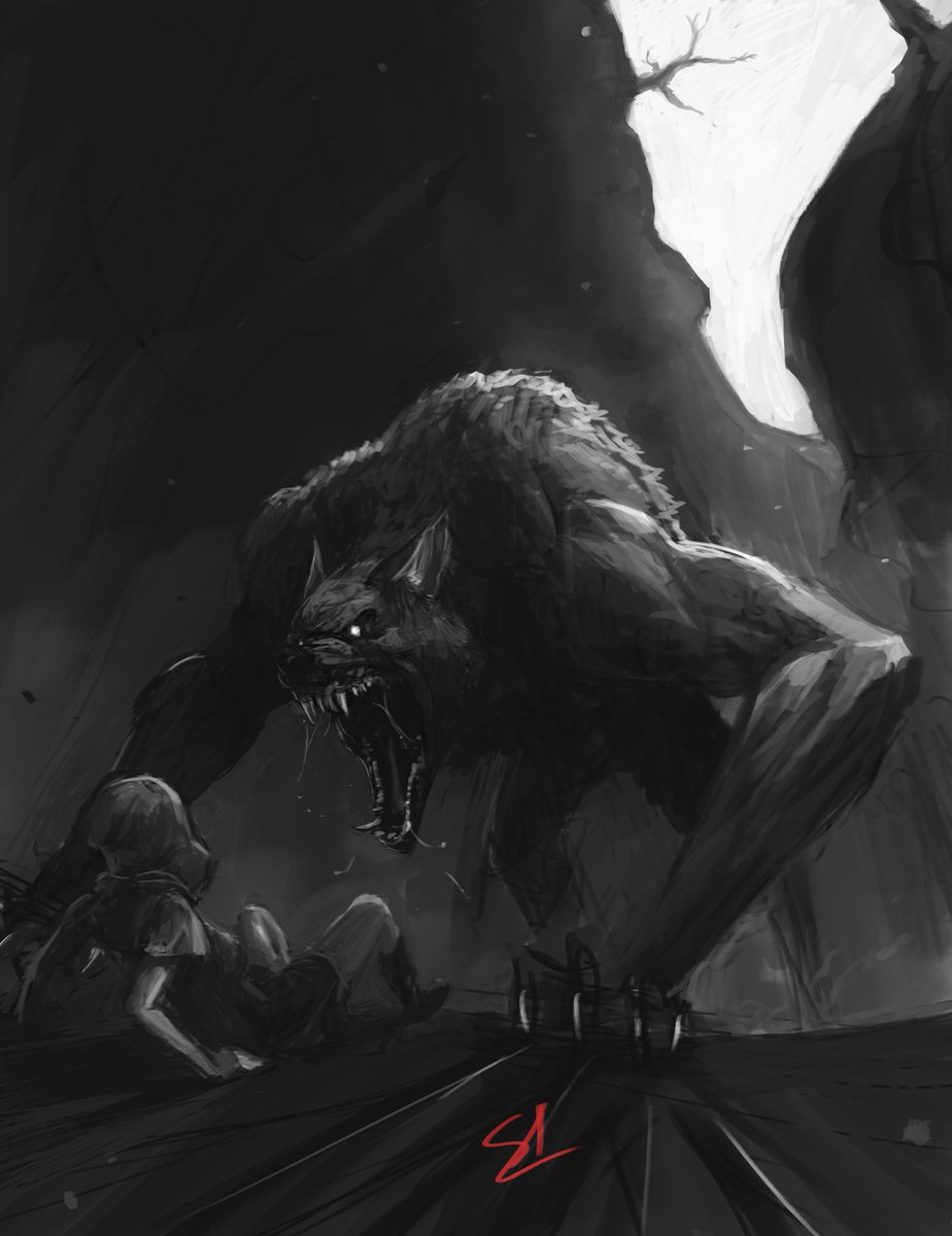 quatrevingtetun's tweet photo. Welcome art train ! 🫡🚄 thanks to @juhiroseart  and @vrgabriel_ for the tag 💛
here is some grim works for the trvaelers 😈
next stations are @neyroloth @aliciasbsides @LadyLowrely @shay3li  @BedosGuilhem @lokiaart ✨ https://t.co/nN3seNLnAA