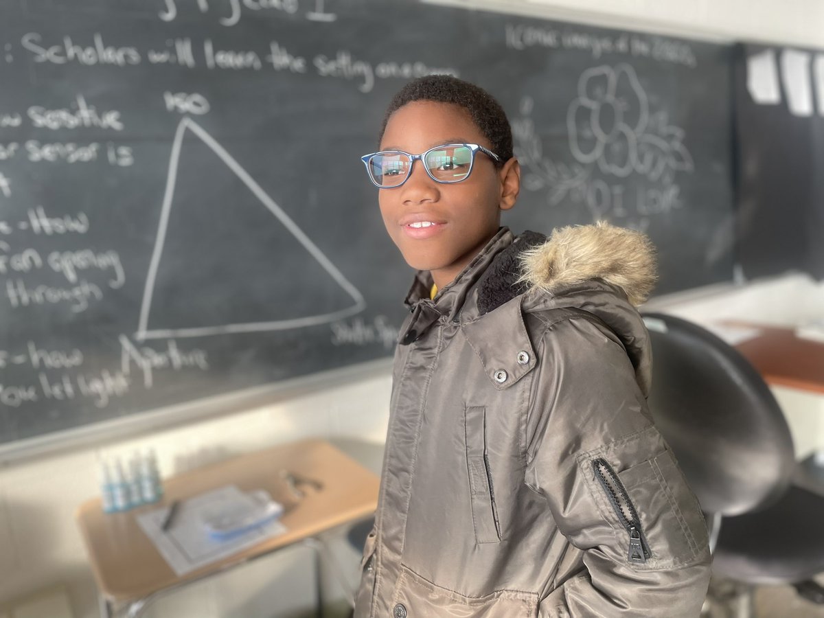 BlufordStem's tweet photo. Scholars received glasses from Visions of Baltimore https://t.co/xVPgBO2OKA