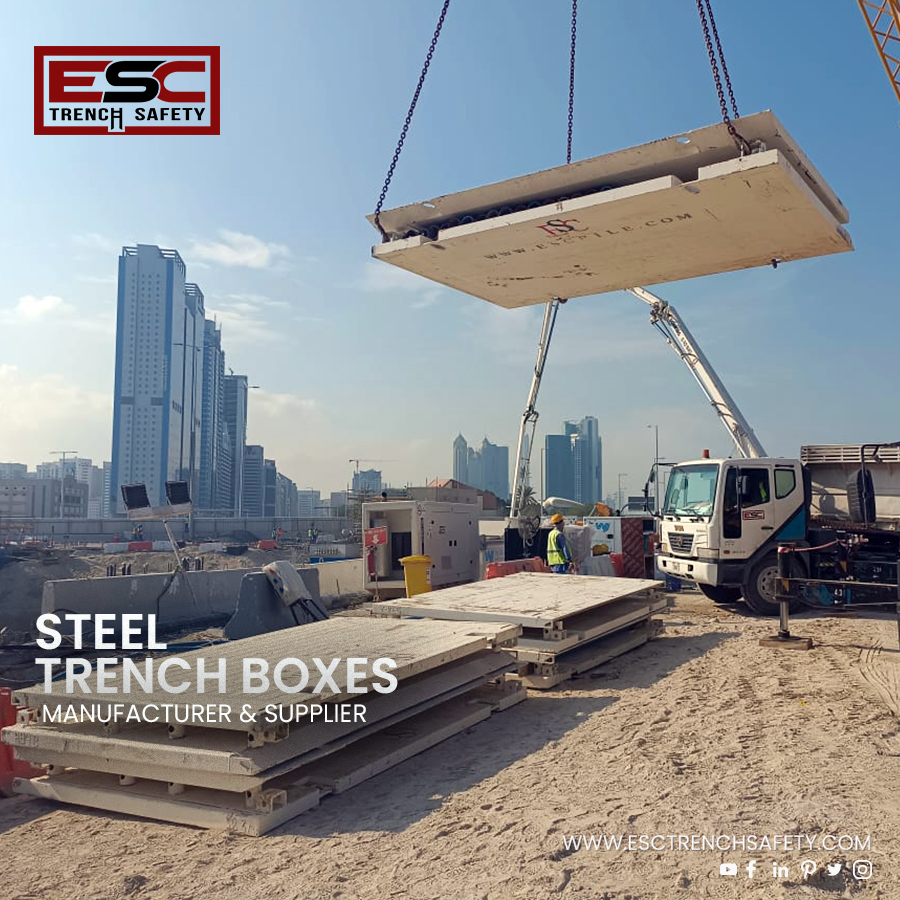 ESCPileSteel's tweet image. For professional assistance on your trench safety requirements, please don’t hesitate to reach us ✉️ escglobal@escpile.com

#trenchboxes #trenchshoring #excavationsafety #safetyfirst #trenchboxesforsale #trenchboxesmanufacturer #constructiontoday

🌐 esctrenchsafety.com