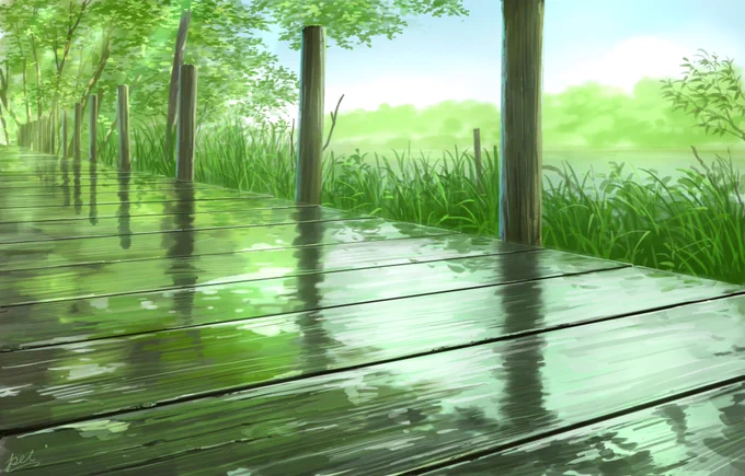 #新年になったのでフォロワーさんに自己紹介しようぜぺいと申します!心に残る風景画を描いています。ファンタジーと現実の狭間にトリップしたい人推奨アカウントです!これから背景を描いてみたいという人へのヒントになる情報も発信しています。今年も1年よろしくお願いいたします。 