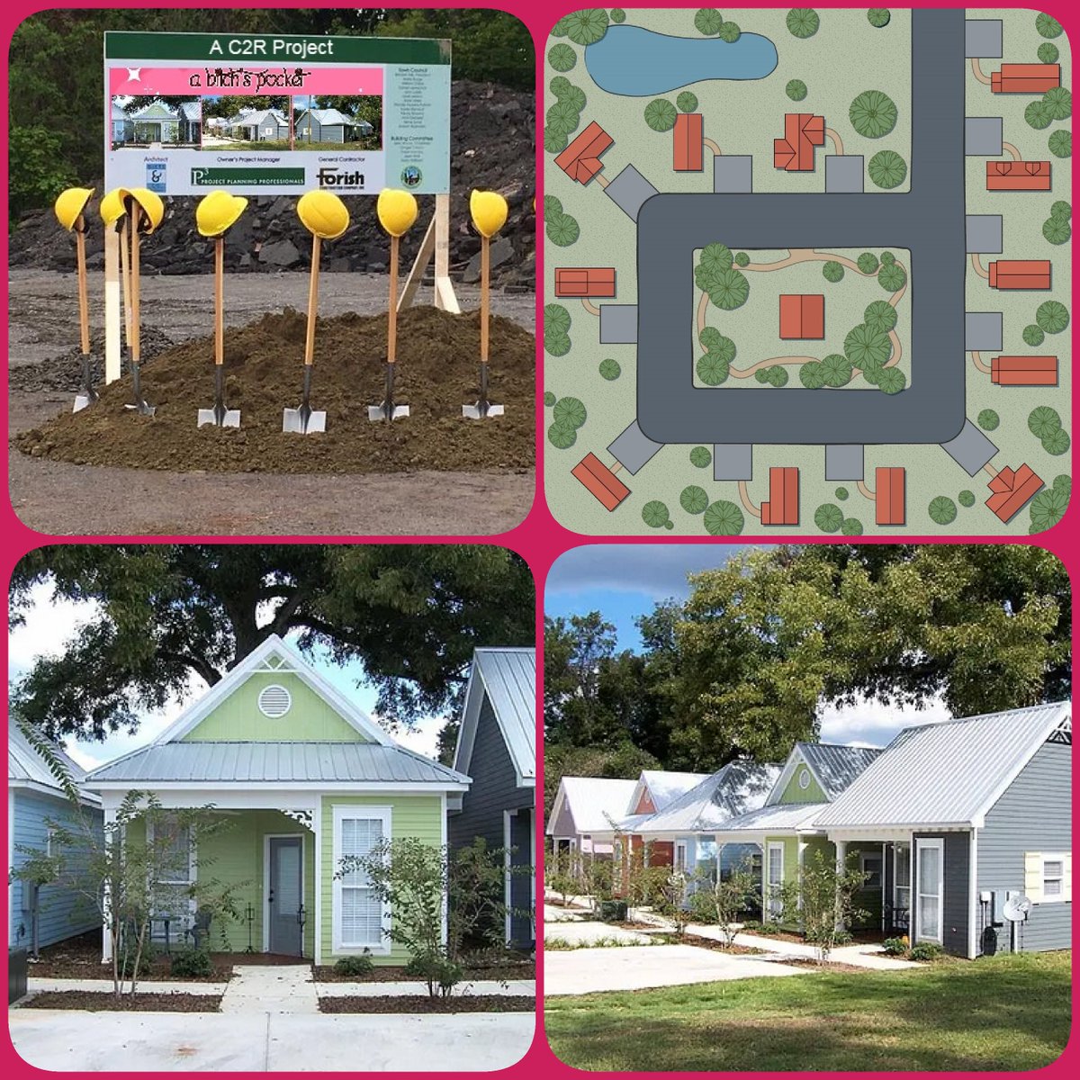 MalignantRED's tweet image. Groundbreaking today at C2R Project. Hopefully by the end of the month we'll have a 12 home community open &amp;amp; ready to take "residents". Kids found these cute little homes perfect for what is needed♥️They're trying to convince me they ALL need one at the Compound #ChildPlease
