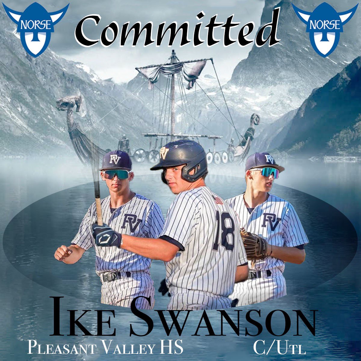 I am excited to announce that I will be continuing my baseball and academic careers at Luther College. I would like to thank all of my family, coaches, and teammates who have helped me up until this point. Go Norse!! <a href="/PVBaseSpartans/">PV Spartan Baseball</a> <a href="/CoachNikkel/">Bryan Nikkel</a>