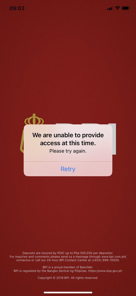 simplymedazel's tweet photo. is there any issues on BPI online banking services @TalktoBPI ?? pls advise.. thanks. https://t.co/btLg7Icgmx
