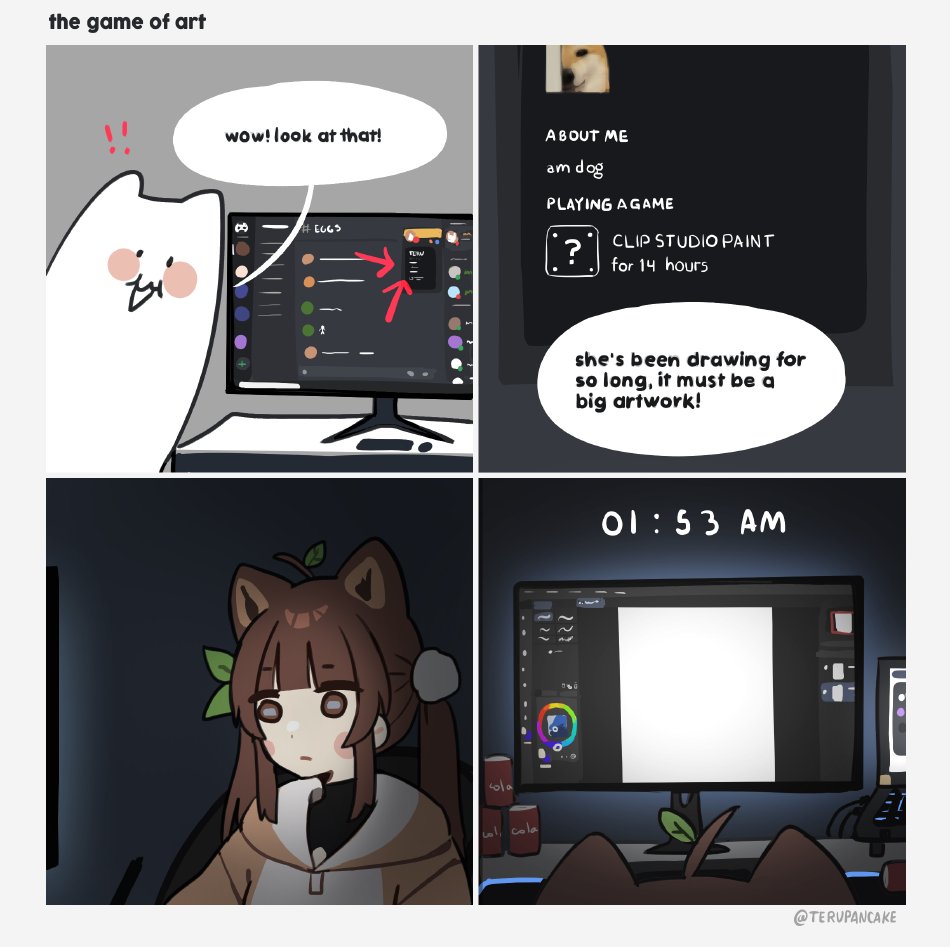 terupancake's tweet image. some days are just blank canvas days