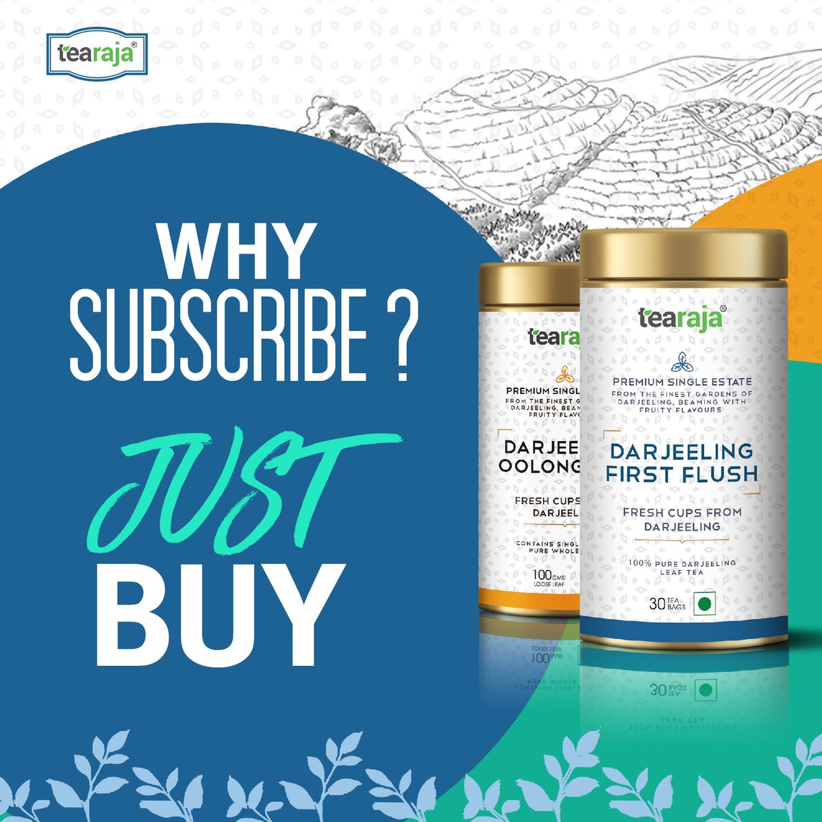 Stop worrying about subscriptions, we understand how tough it is to pay upfront. Head over to our website &amp; buy as you need &amp; pay as you go ! #Tearaja #SharkTankIndiaS2