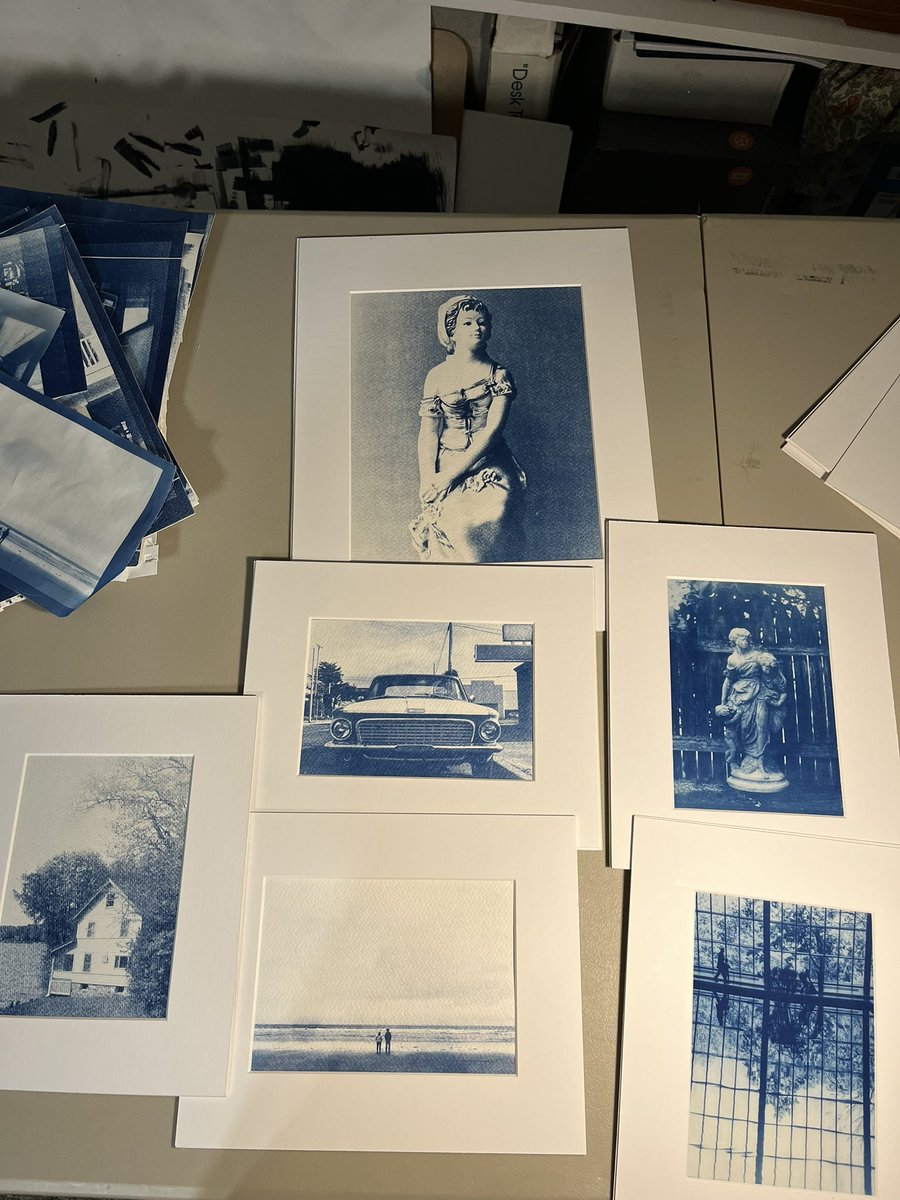 LOT OF CYANOTYPE PRINTS FOR SALE COMING SOON