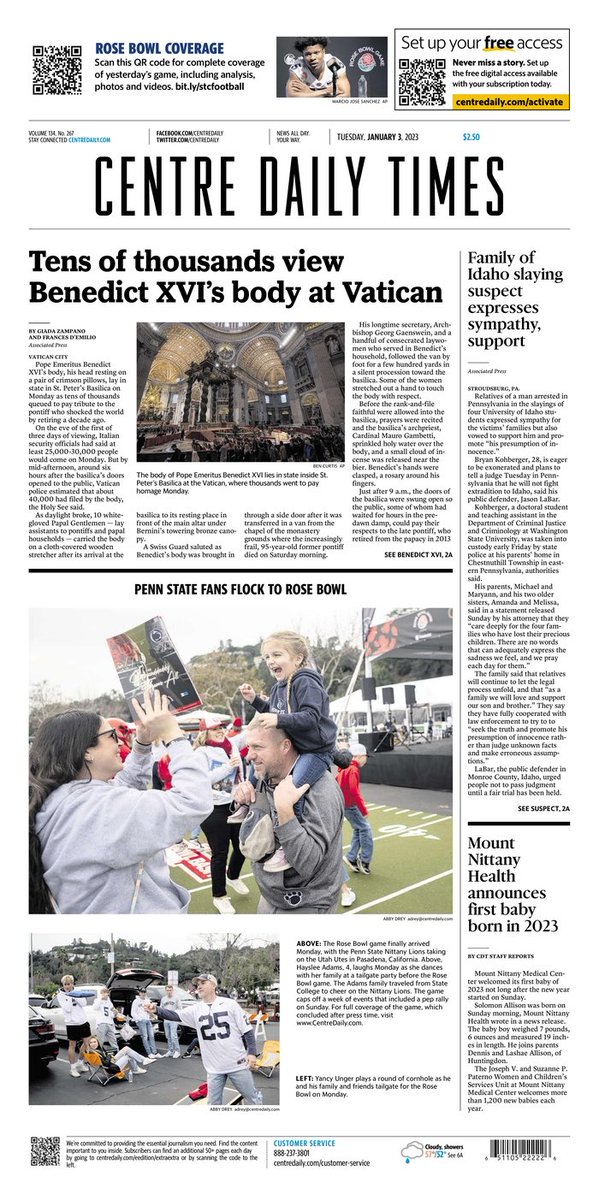 Santa s Sak On Twitter Penn State Fans Rushing Out To Buy The Paper santa-s-sak-on-twitter-penn-state-fans-rushing-out-to-buy-the-paper