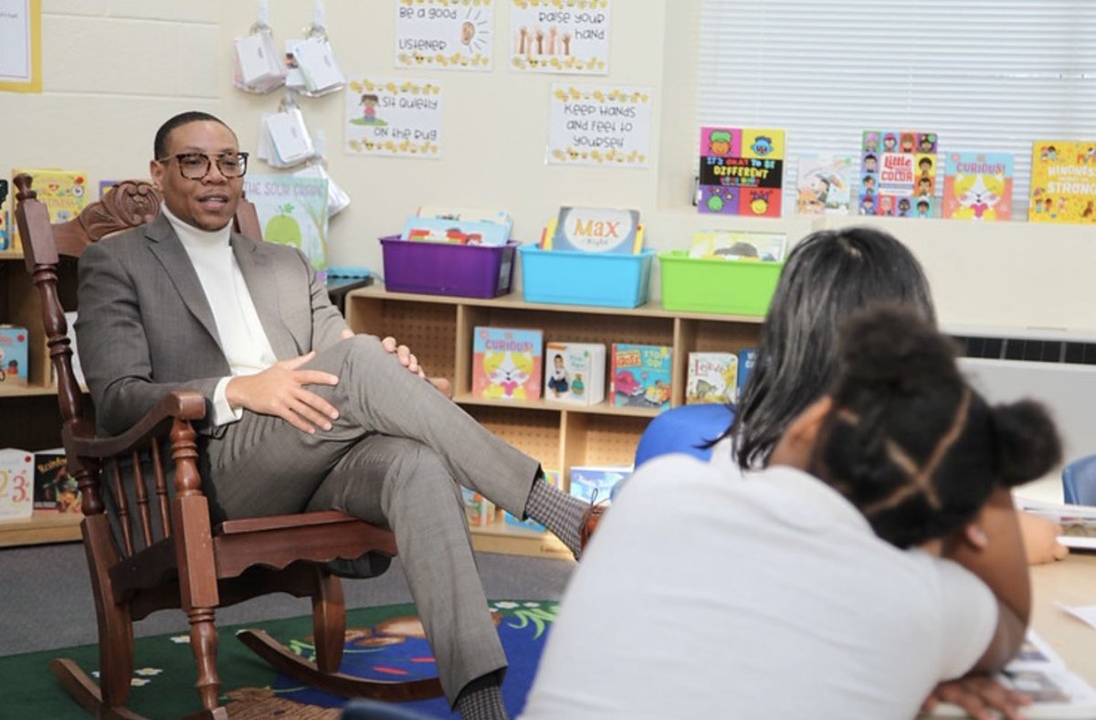 Chancellor Ferebee on Twitter "I visited Barnard Elementary School