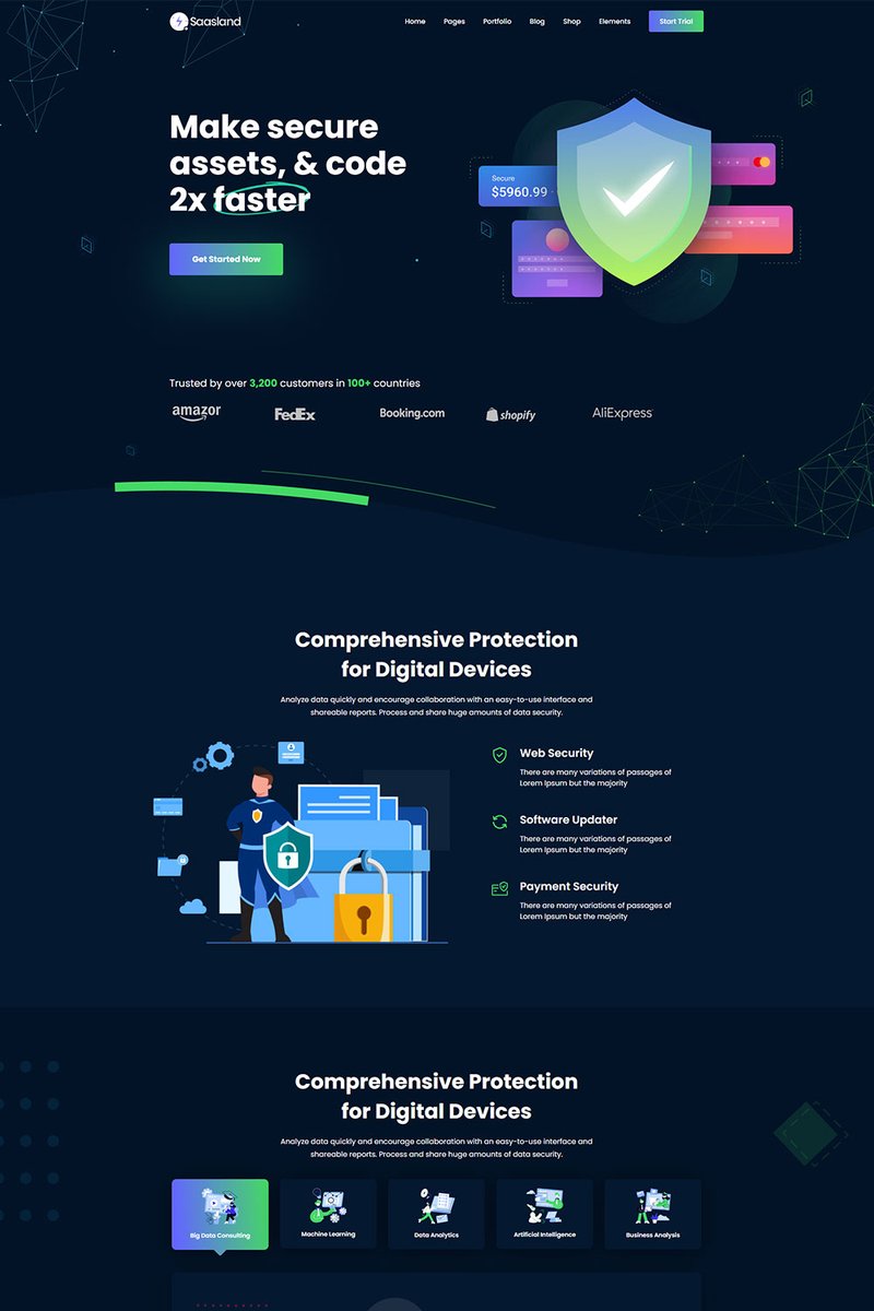 _Kevin_David's tweet image. 𝗦𝗮𝗮𝘀𝗹𝗮𝗻𝗱 - 𝗠𝘂𝗹𝘁𝗶𝗣𝘂𝗿𝗽𝗼𝘀𝗲 𝗪𝗼𝗿𝗱𝗣𝗿𝗲𝘀𝘀 𝗧𝗵𝗲𝗺𝗲 for Saas Startup: themeforest.net/item/saasland-…

⭕#Elementor
⭕#WooCommerce
⭕#WPML

#100DaysOfCode #HTML #webdev #WordPress #js #ladningpage #saaslandwp #droitthemes #wordpresstheme #wordpressdeveloper #uiux