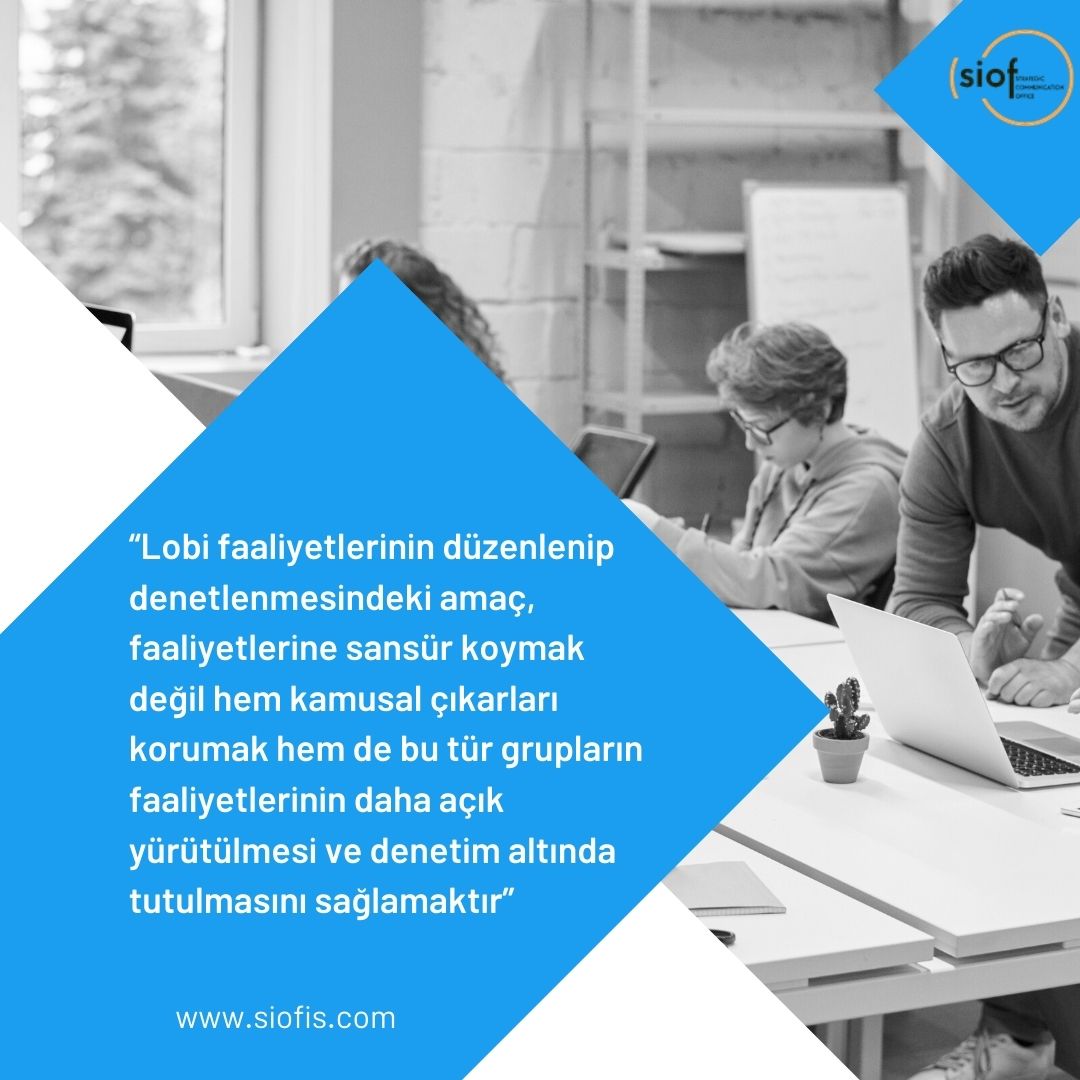 Stratejik İletişim ve lobi çalışmaları alanında ulusal ve uluslararası faaliyet gösteren şirketimiz hakkında daha detaylı bilgi edinmek için; siofis.com web sitesini ziyaret edin.

#siof #lobicilik #lobifaaliyetleri #strateji #stratejikiletişim #kriziletişimi