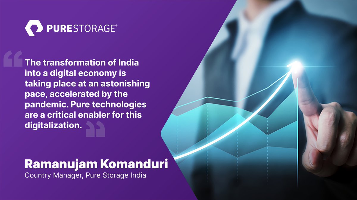 PureStorageIN's tweet photo. What are the tech trends for 2023? Catch Ramanujam Komanduri share his predictions around tech investments for the year.
Read more - https://t.co/z4khWeKq4D
#purestorage #purestorageindia https://t.co/cC362xZ5FD