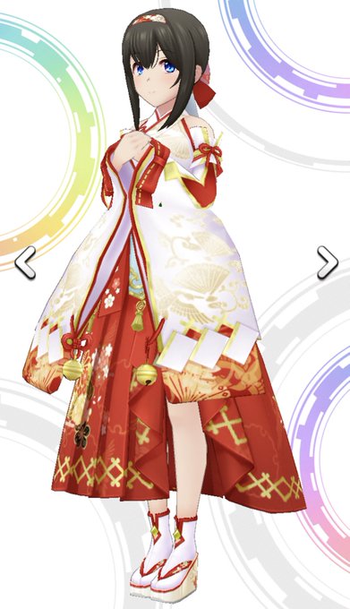 鷺沢文香に巫女服着せるの銃刀法違反だろ 