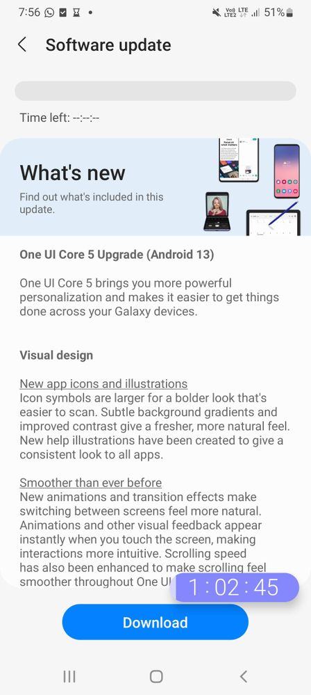 SamNewsRooms's tweet photo. Samsung Galaxy M13
Stable Android 13-based One UI 5.0
Region - India
Release date: 30/12/2022
Android Security Patch Level: November 2022
Software Version: M135FUXXU1BVL3
#Samsung #GalaxyM13 https://t.co/VCTGAZemF6