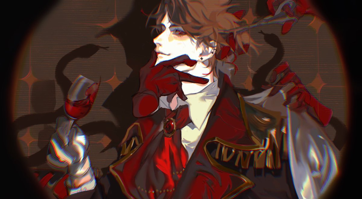 #OiIwaDay_2023LoveStories #及岩 #oiiwa 
吸血鬼x兽人
（*P1有参考