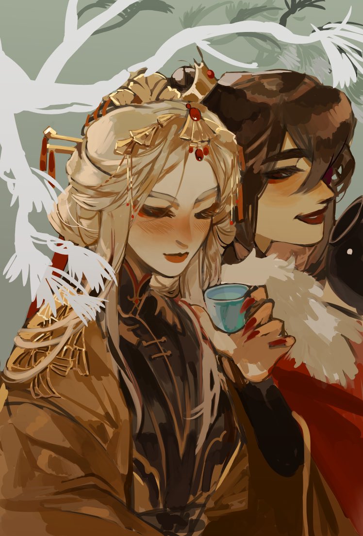 cheri_clove's tweet photo. First drawing of the year is @_peachyyuri ‘s beiguang because can I tell you how hard I SCREAMED 

#beiguang #GenshinImpact https://t.co/uk75rNPVuN