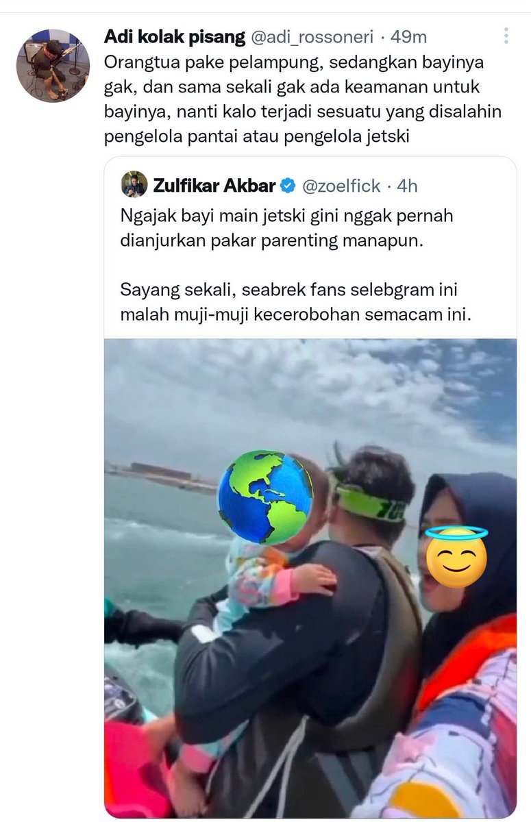 Dis! Yang penting konten nomor satu, urusan keselamatan belakangan aja.