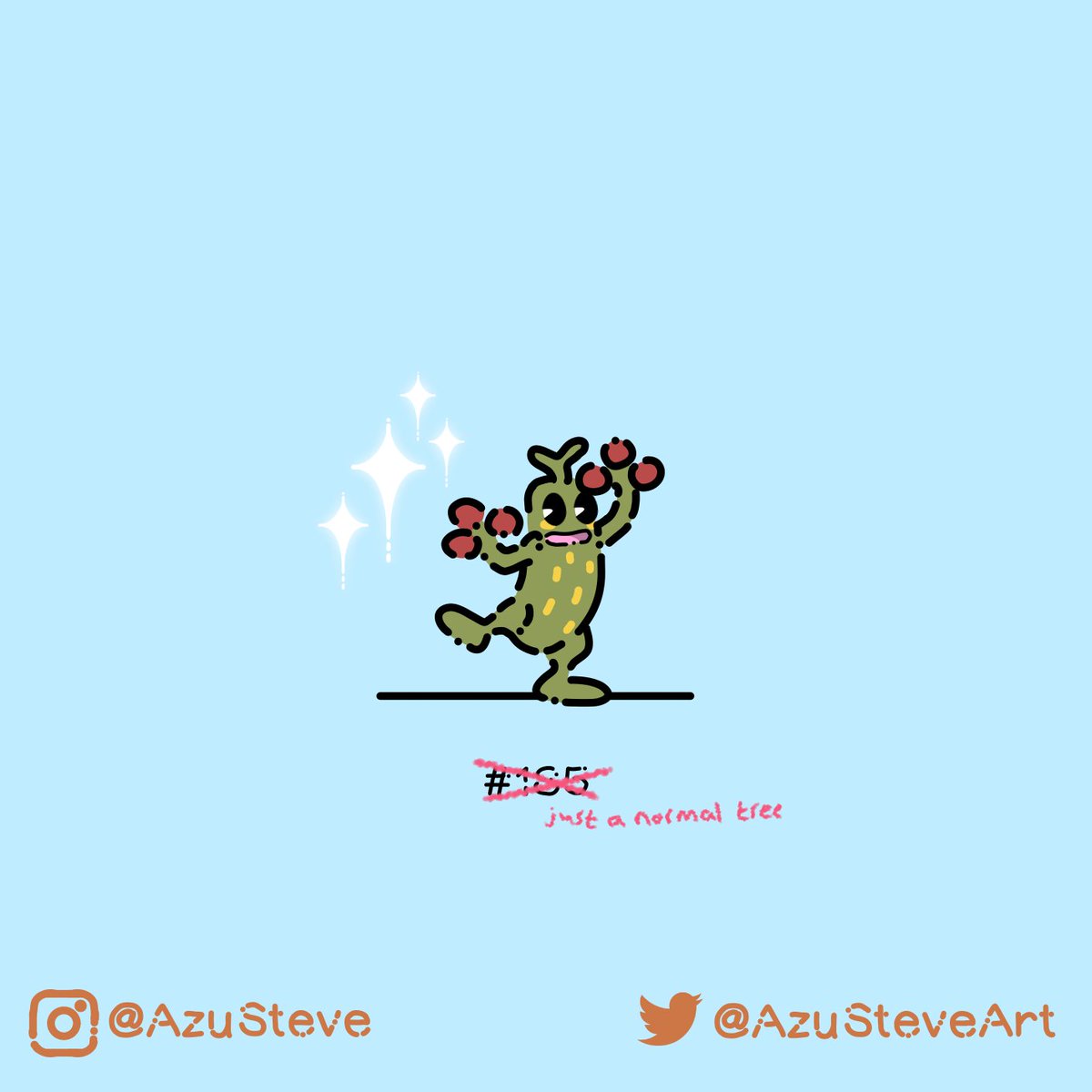 AzuSteveArt's tweet photo. Just an ordinary tree. Nothing to see here.
#ordinarytree #notapokemon #art https://t.co/bSUr9Ta8nc