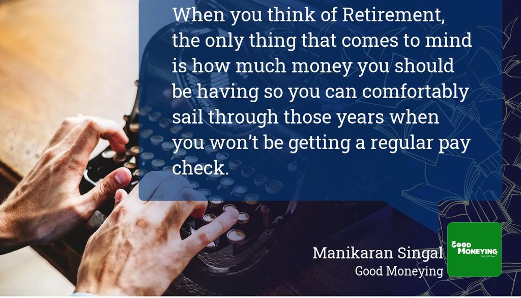 mksingal1's tweet image. You have to work on many other important areas and find answers to many questions beyond Money before and after you enter into the Retirement phase.

Read the full article: How will your Post Retirement Life look like?
▸ lttr.ai/6TKE

#ImportantQuestion